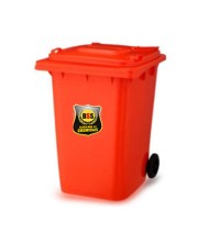 Plastic Dustbin 2 Wheel