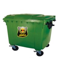 Plastic Dustbin 4 Wheel